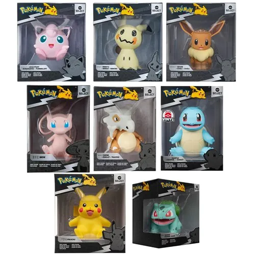 Pokemon 4-Inch Vinyl Mini-Figure Case of 4 — product photo