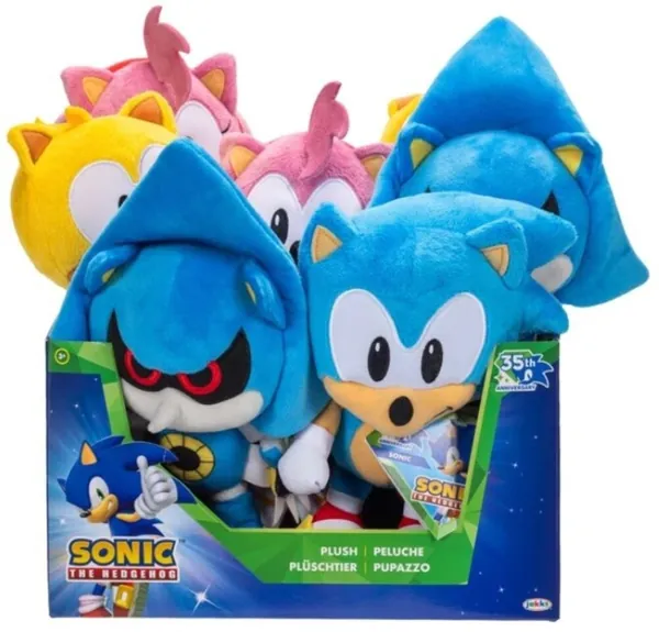 Sonic the Hedgehog - 9 inch basic plush wave 15 assortment — product photo