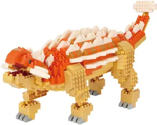 Nanoblock - Dinosaur - Advanced Hobby Series - Ankylosaurus Deluxe Edition Building Kit — product photo