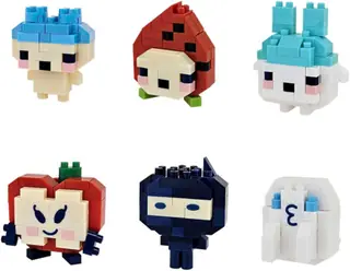 Nanoblock - Tamagotchi - Mininano Blind Box - Characters vol.2 6ct PDQ — product photo