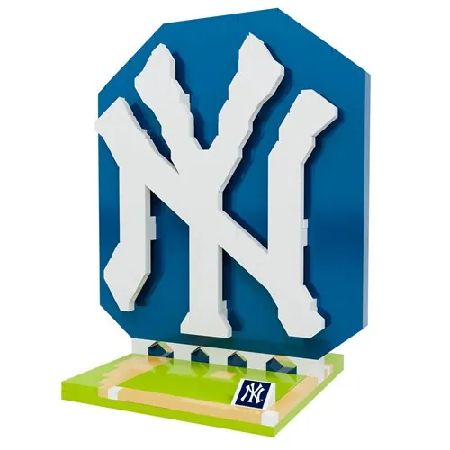 New York Yankees Logo Building Block Model — product photo