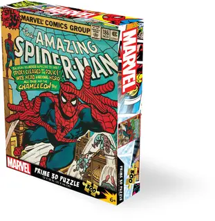 Marvel Comics The Amazing Spider-Man #186 contains 300pc 18x12 in 3D Lenticular Puzzle — product photo