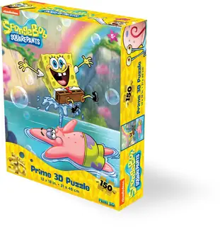 SpongeBob Squarepants and Patrick 150pc 18x12 in 3D Lenticular Puzzle — product photo