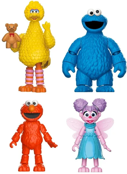 Blokees - Sesame Street - PreCool Series - 01: Model Kit 8ct Display — product photo