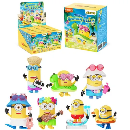 Minions Mokoo 02 Summer Bello Blind Mini Model Kit Case of 6 — product photo