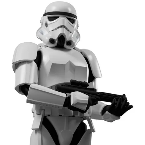 Star Wars Empire Strikes Back Stormtrooper Blokees Model Kit — product photo