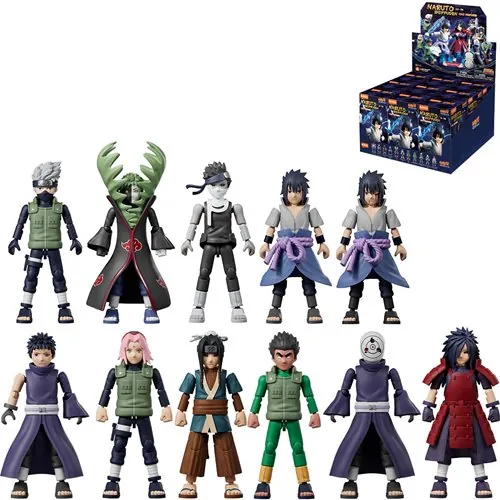 Naruto Shippuden GV04 War Begins! Mini Model Kit Box of 9 — product photo