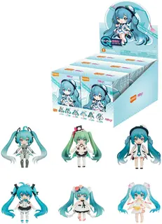 Blokees - Hatsune Miku - DaaLaMode Q - MikuWithYou Model Kit 6ct Display — product photo