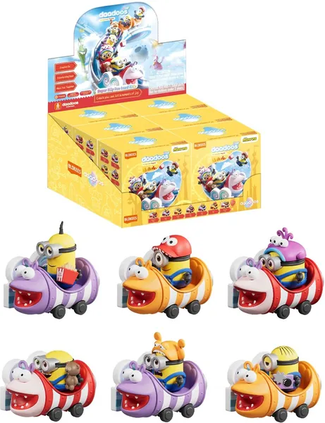 Blokees - Minions - Daadoos Nest - 01: Super Silly Fun Land Ride Model Kit 6ct Display — product photo