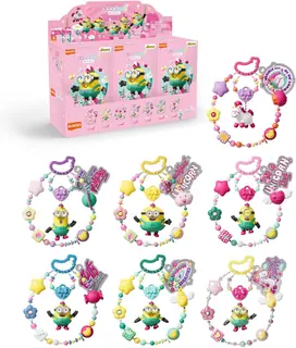 Blokees - Minions - Daadoos Art - 01: Fluffy Dreams Model Kit 6ct Display — product photo