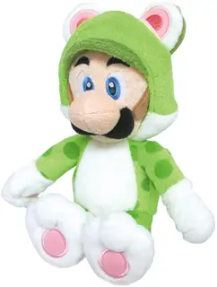 Nintendo - Super Mario - Cat Luigi 10 inch plush — product photo