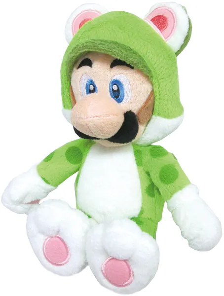 Nintendo - Super Mario - Cat Luigi 10 inch plush — product photo