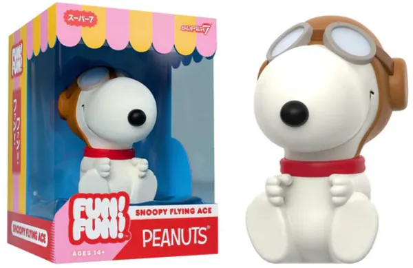 Super7 - Peanuts - FUN! FUN! Wv2 - Snoopy (Flying Ace) — product photo