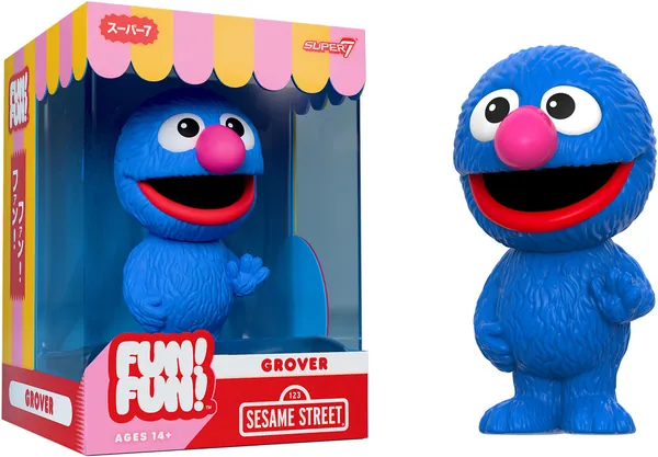 Super7 - Sesame Street - FUN! FUN! Wv1 - Grover — product photo