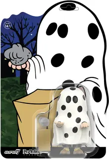 Super7 - Peanuts - ReAction Figures - Charlie Brown (Ghost Sheet) — product photo