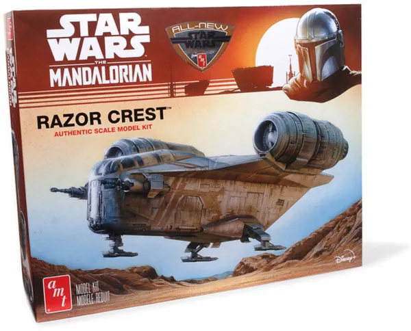 Star Wars: Mandalorian Razor Crest AMT Model Kit — product photo
