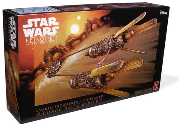 Star Wars: The Phantom Menace Anakin's Podracer AMT Model Kit — product photo