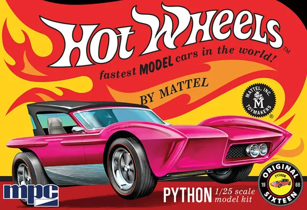 Hot Wheels Python MPC Model Kit — product photo