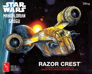 AMT Star Wars: The Mandalorian & Grogu Razor Crest 1/72 Scale Scale Model Kit — product photo